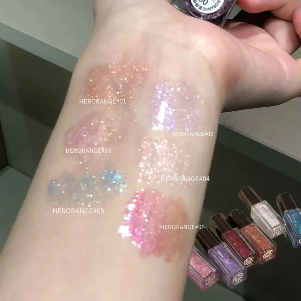 Herorange Starlight Prismatic lipgloss 1002 image 9