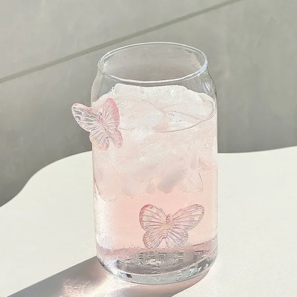 Glass with Straw