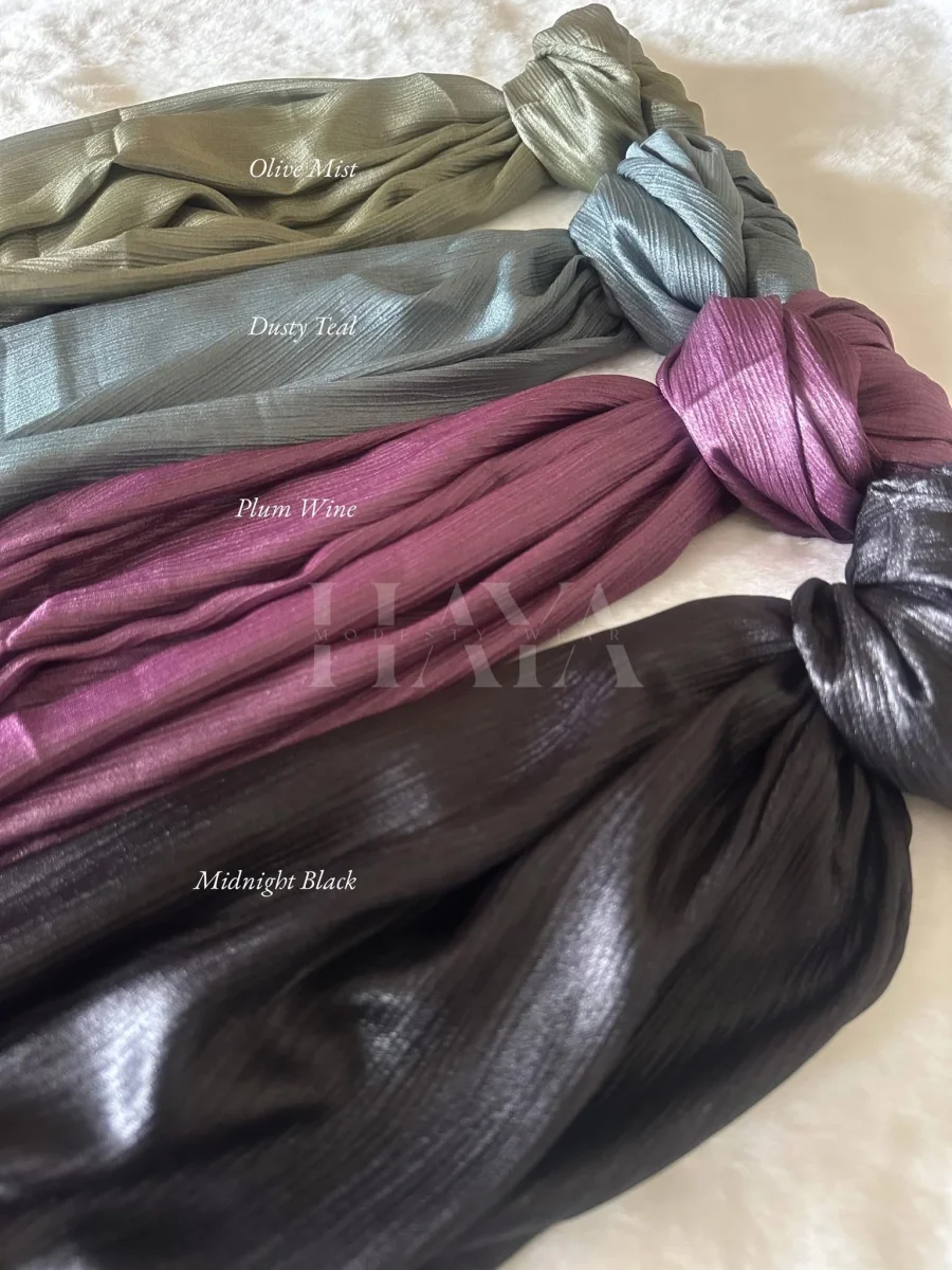 Arabian Simmer Silk Hijab image 2