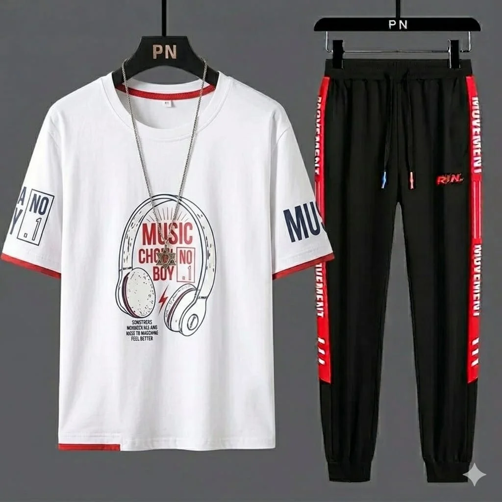 Mash T-Shirt & Full pant set image 2