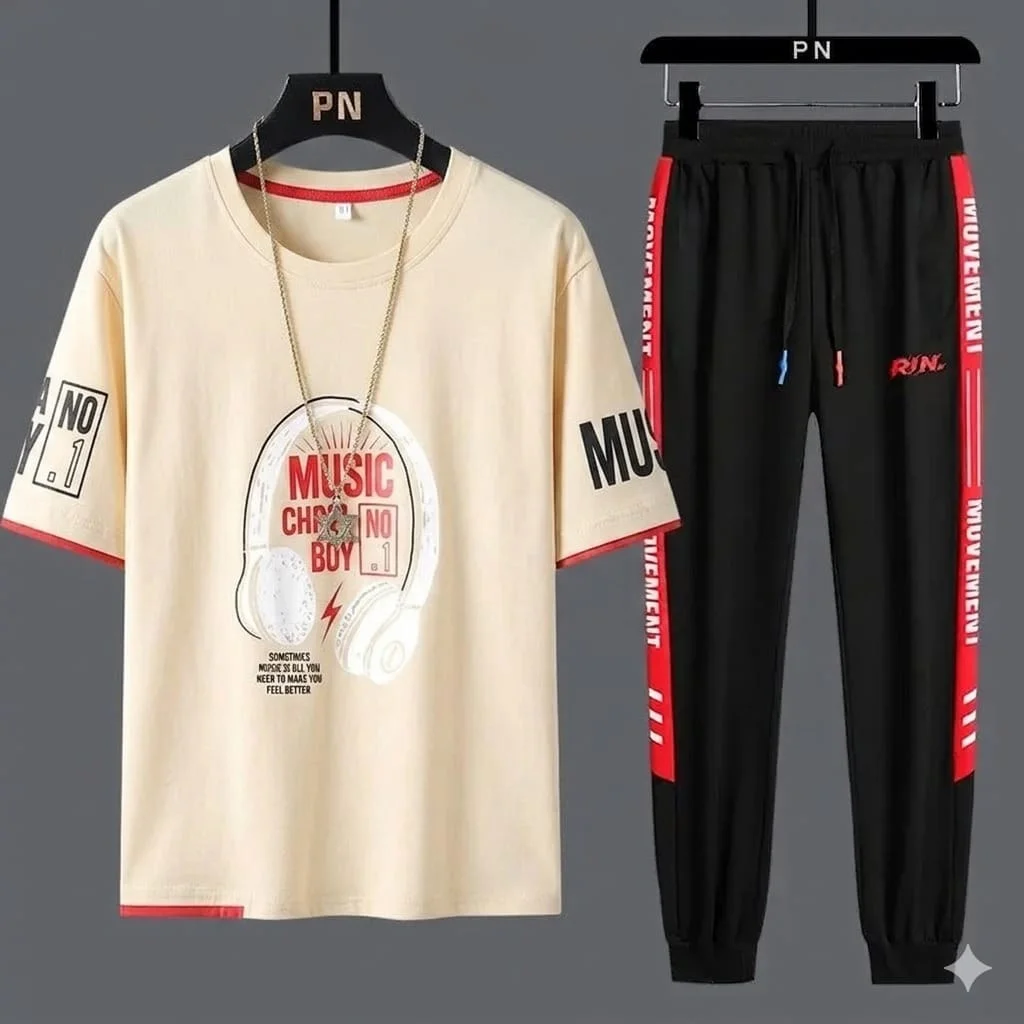 Mash T-Shirt & Full pant set image 4