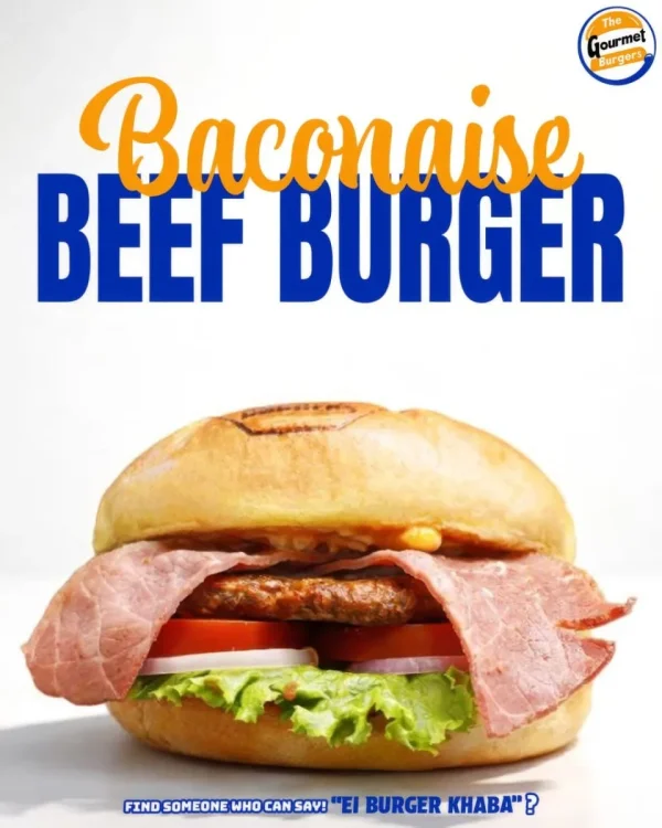 Baconaise Beef Burger