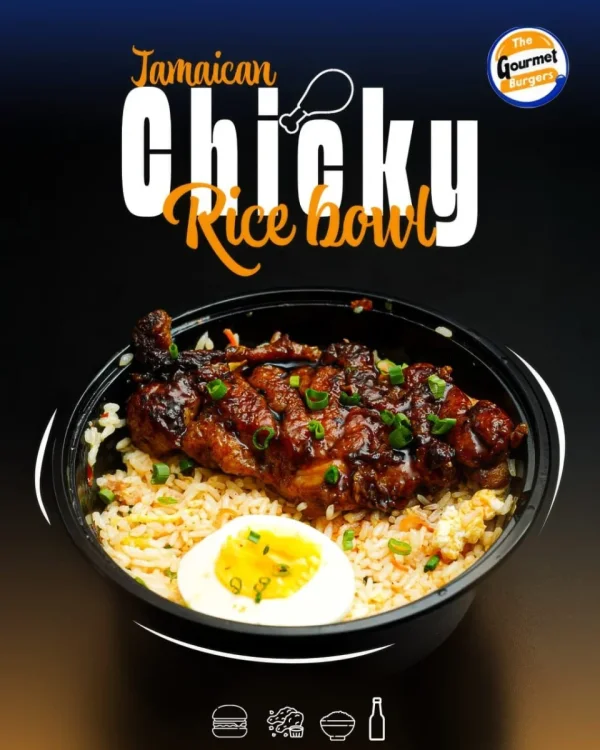 Jamaican Chicky Rice Bowl