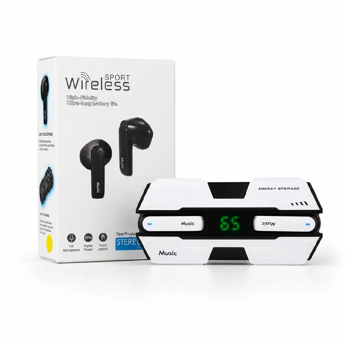 K8 Sport Wireless Earbuds image 2