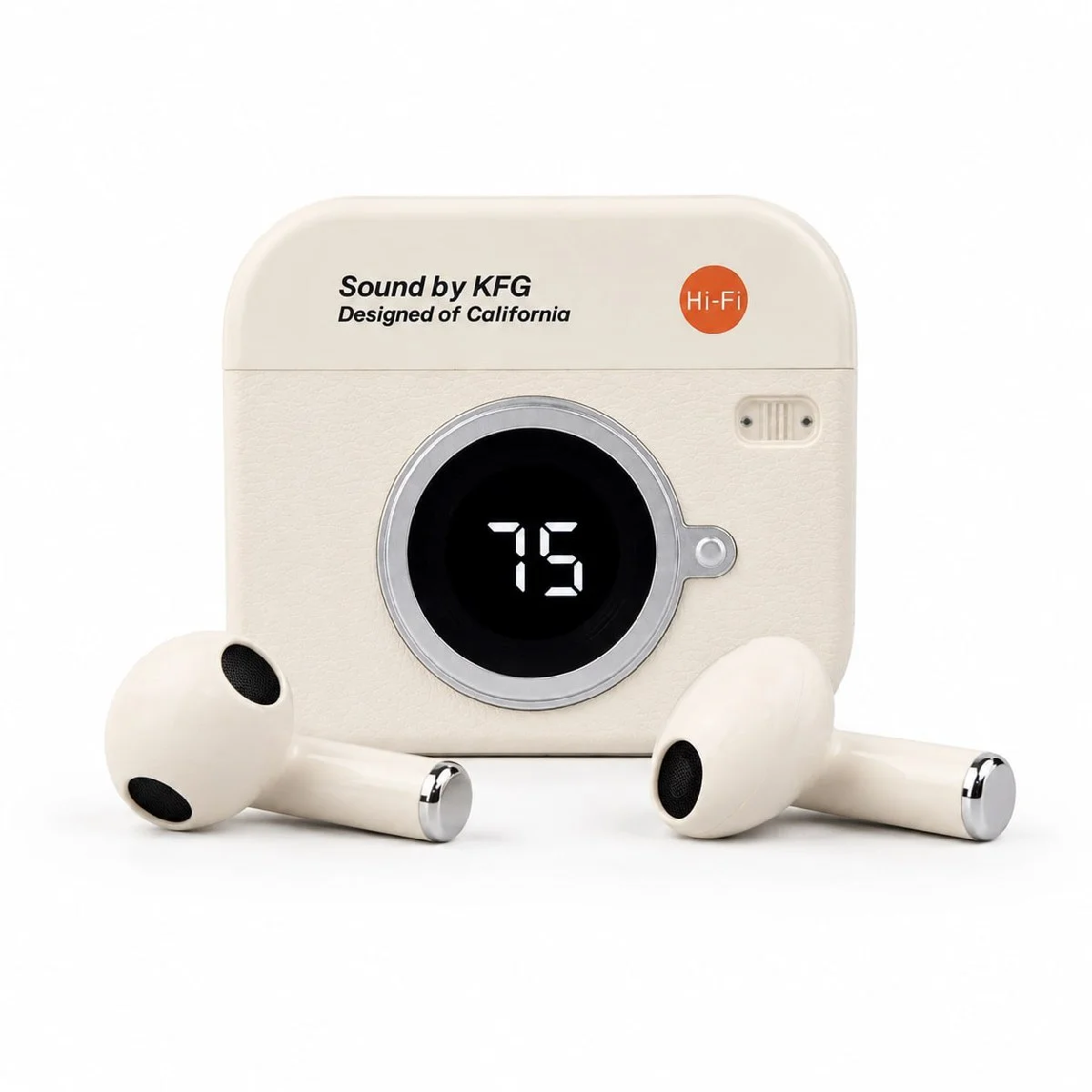 Q86 Retro Camera TWS Earbuds image 3