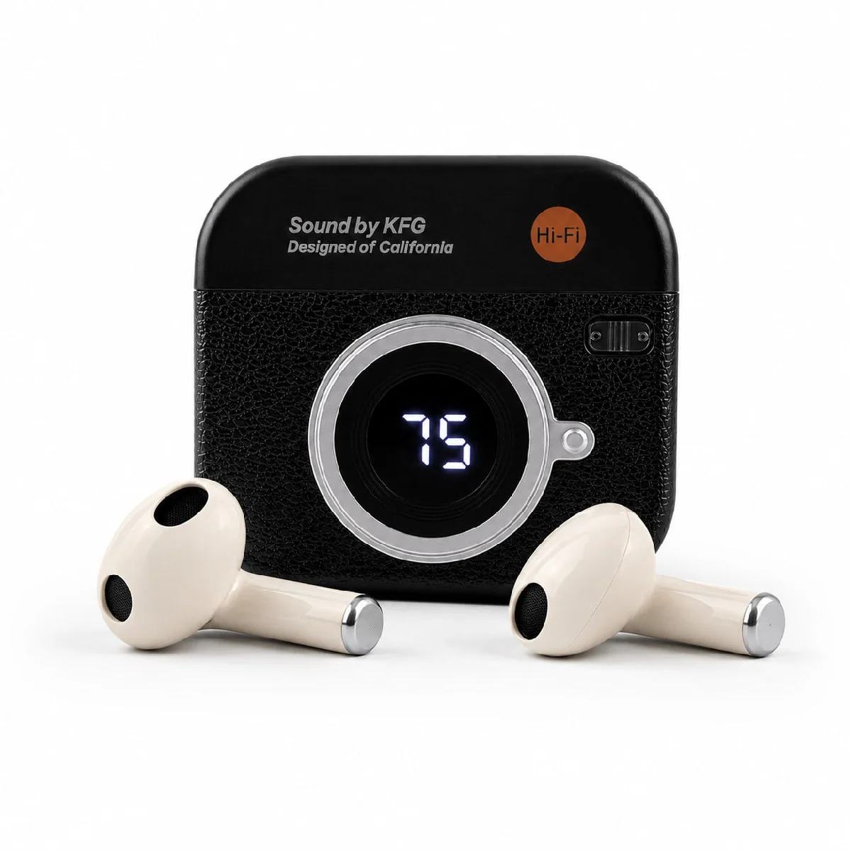 Q86 Retro Camera TWS Earbuds image 6