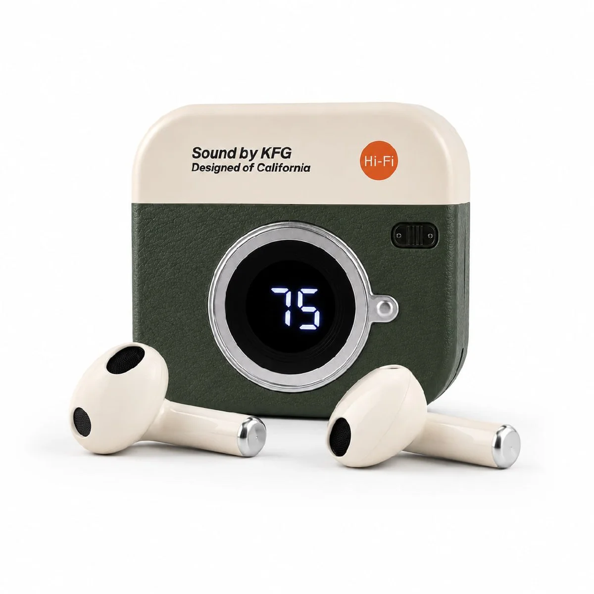 Q86 Retro Camera TWS Earbuds image 4
