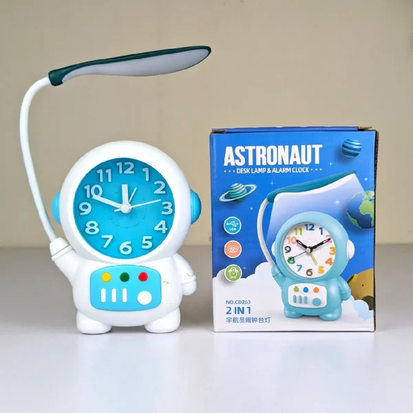 Astronaut Desk Lamp & Alarm Cloc