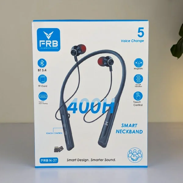 FRB N-27 Smart Wireless Neckband with Voice Change