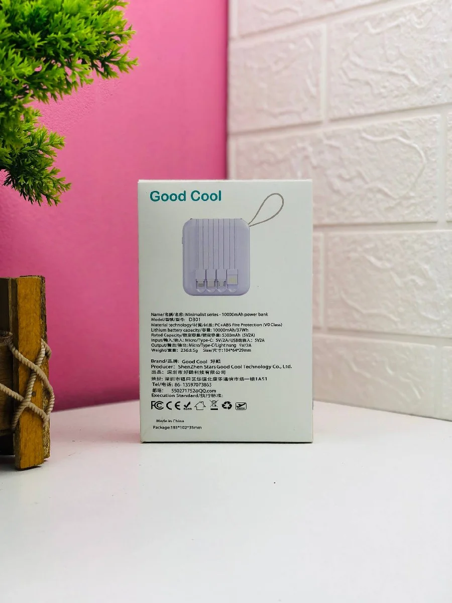 Good Cool D301 10000mAh Power Bank 🔋⚡ image 3