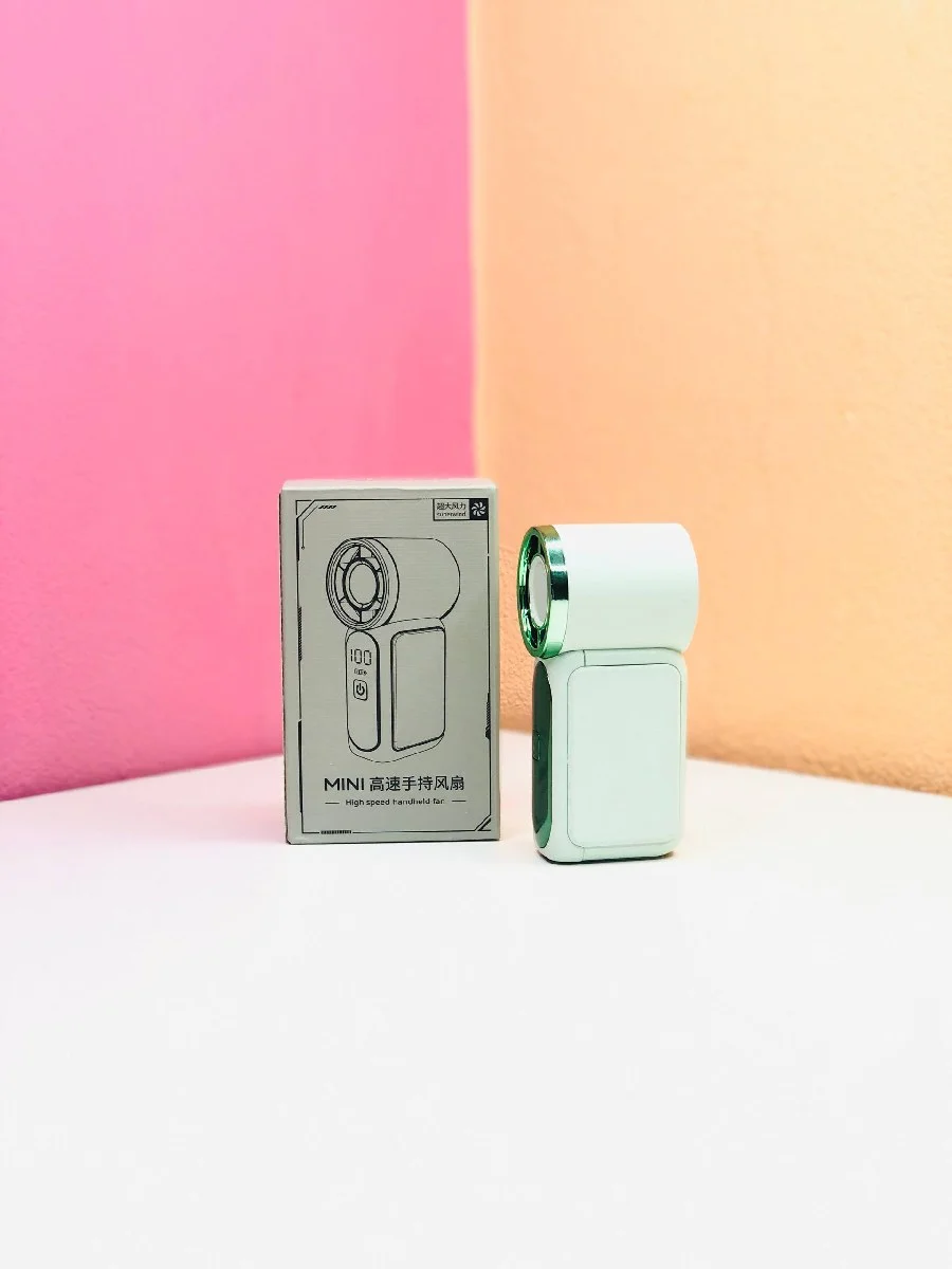 Mini High-Speed Handheld Fan X688 image 8