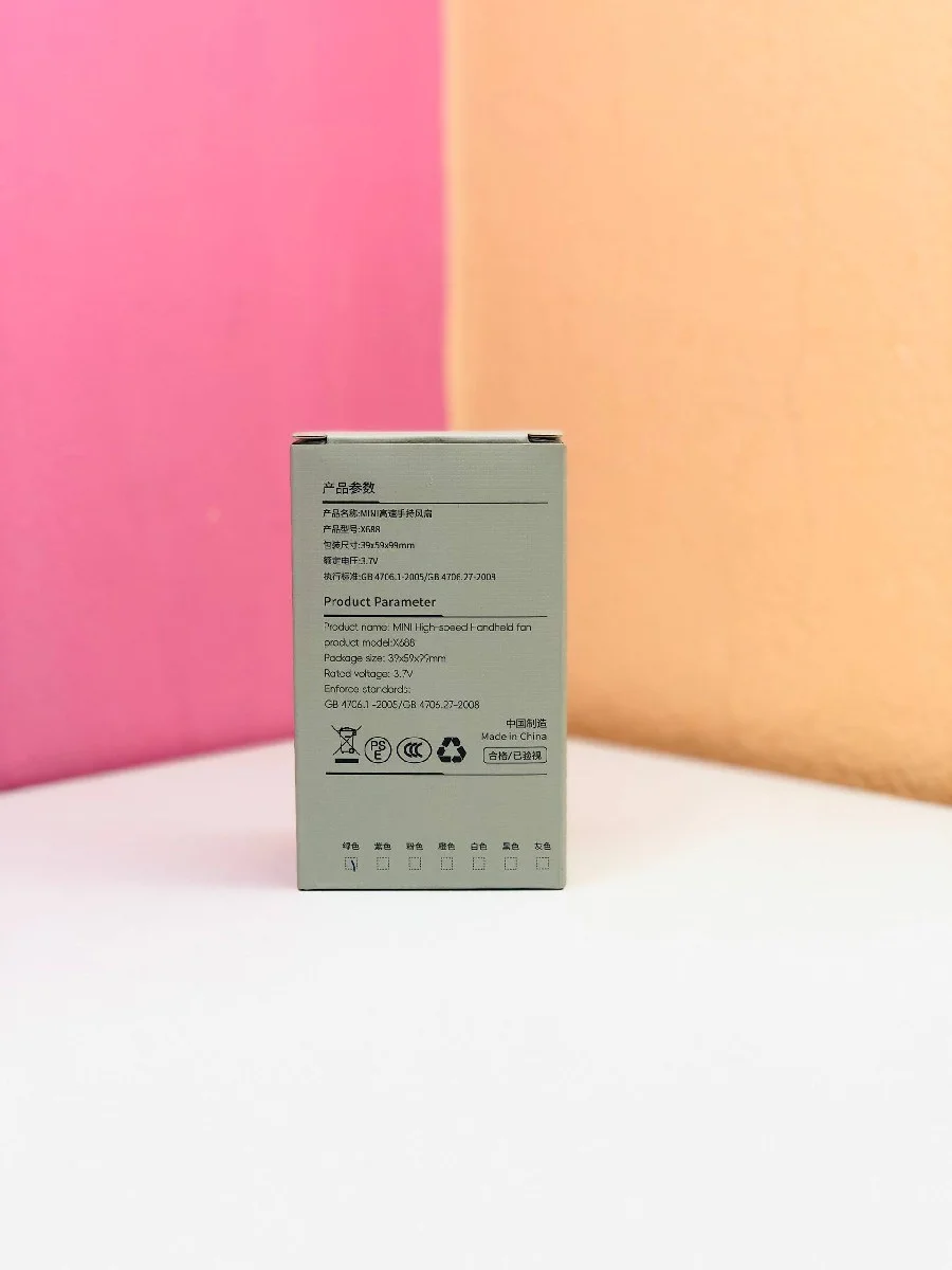 Mini High-Speed Handheld Fan X688 image 15