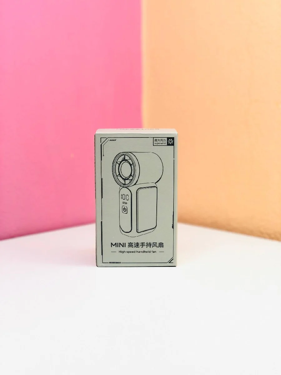 Mini High-Speed Handheld Fan X688 image 6