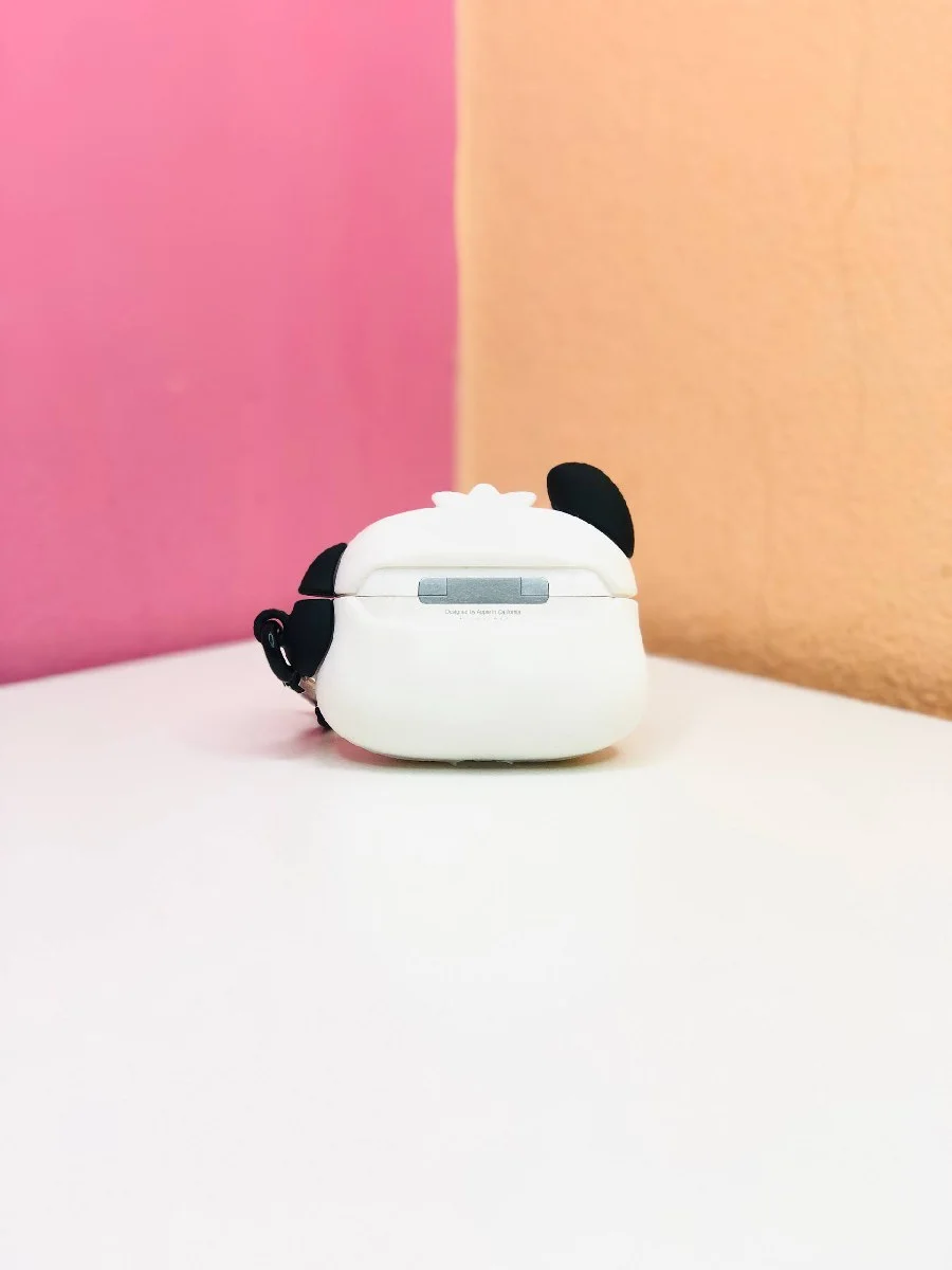 Cute Panda AirPods Case Cover image 3