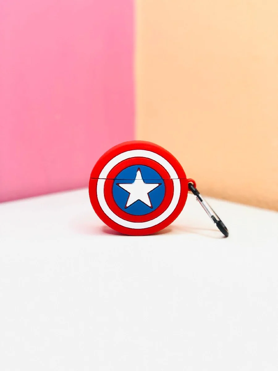 Captain Shield AirPods Case Cover image 3