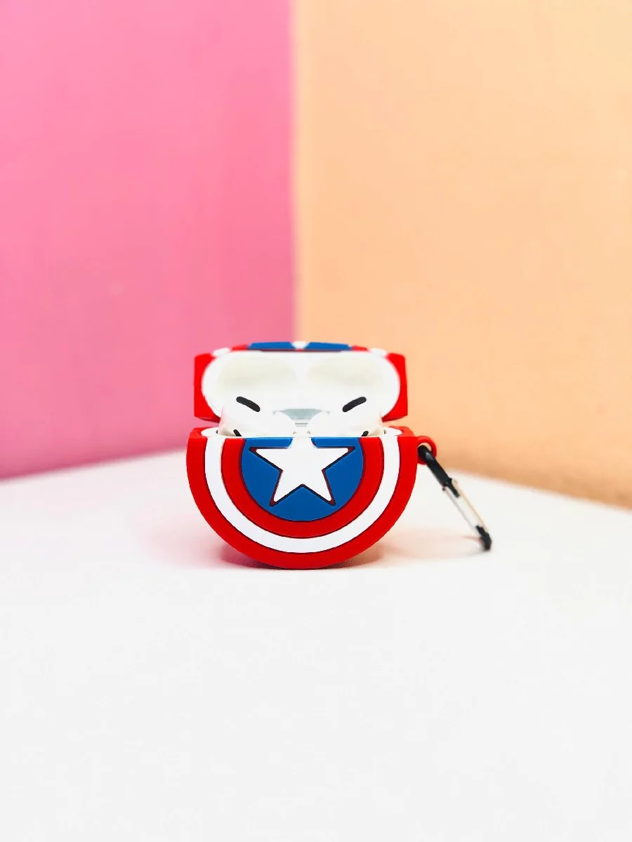 Captain Shield AirPods Case Cover image 4