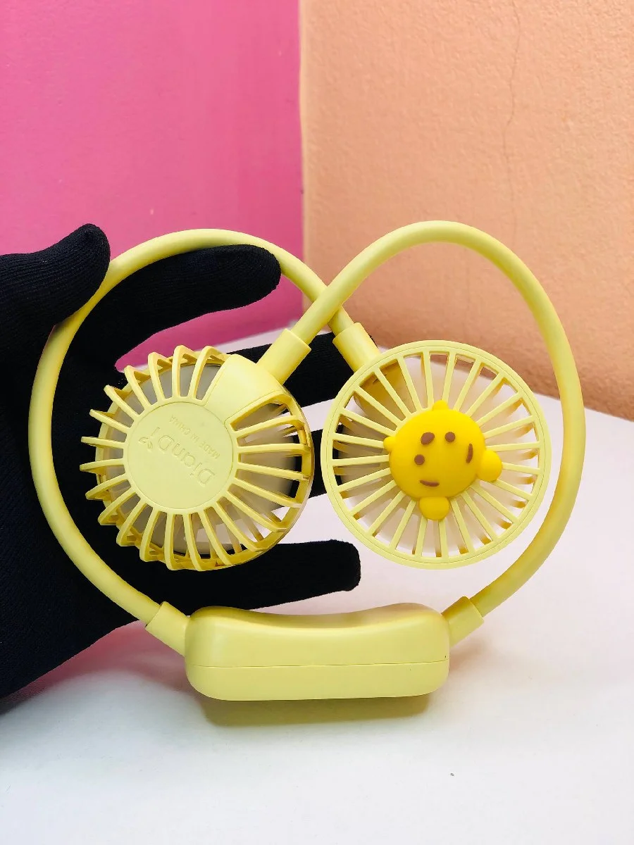 Folding Mini Neck Fan Rechargeable Fan Portable Fan Hand Free S13-F1193 image 17