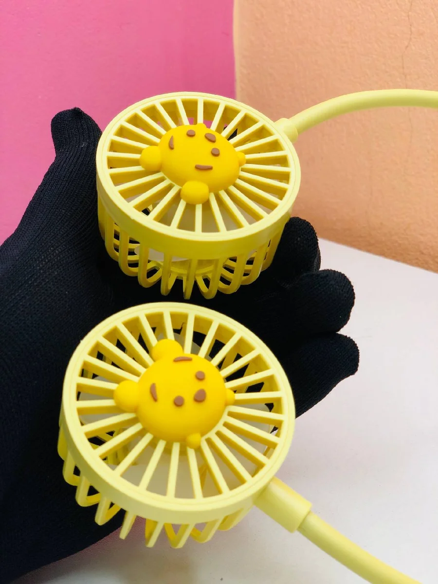 Folding Mini Neck Fan Rechargeable Fan Portable Fan Hand Free S13-F1193 image 6