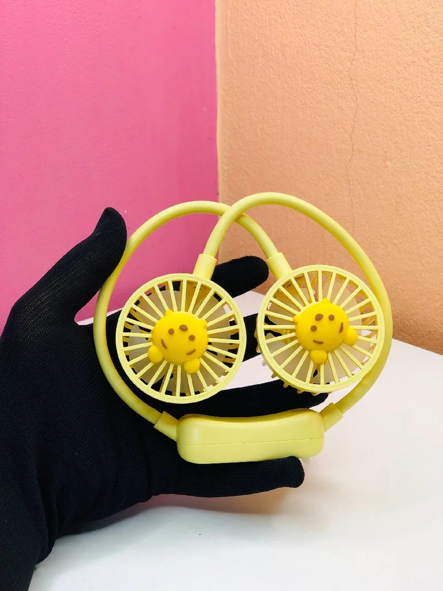 Folding Mini Neck Fan Rechargeable Fan Portable Fan Hand Free S13-F1193 image 7