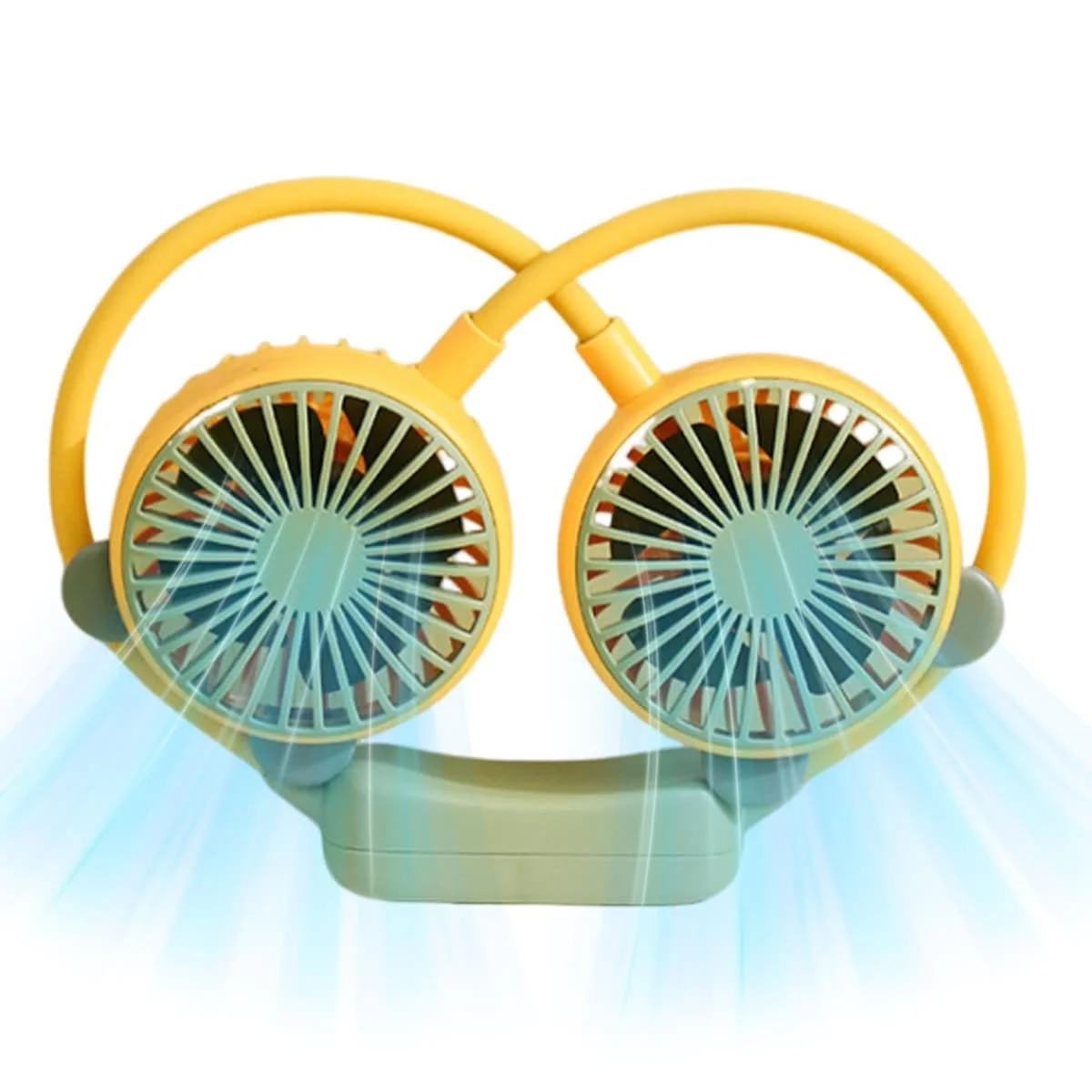 Folding Mini Neck Fan Rechargeable Fan Portable Fan Hand Free S13-F1193 image 3