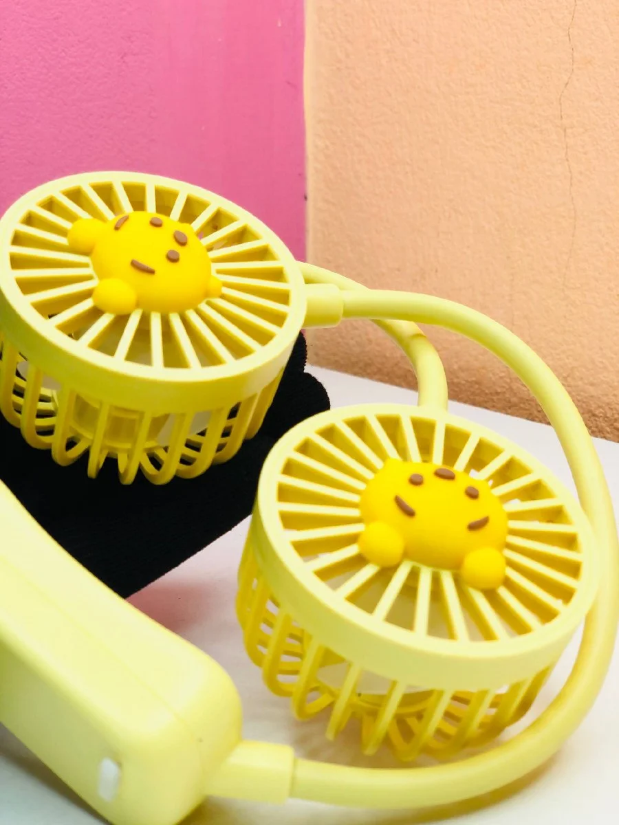 Folding Mini Neck Fan Rechargeable Fan Portable Fan Hand Free S13-F1193 image 8