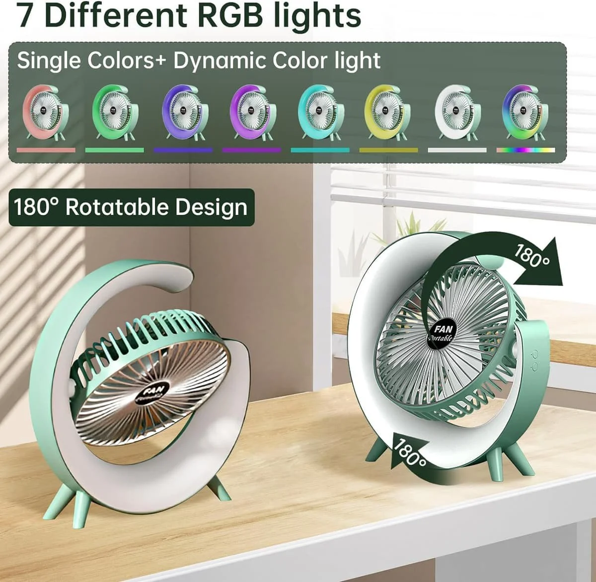 Colourful G63 Desktop Air Conditioner Fan S13-F1192 image 5
