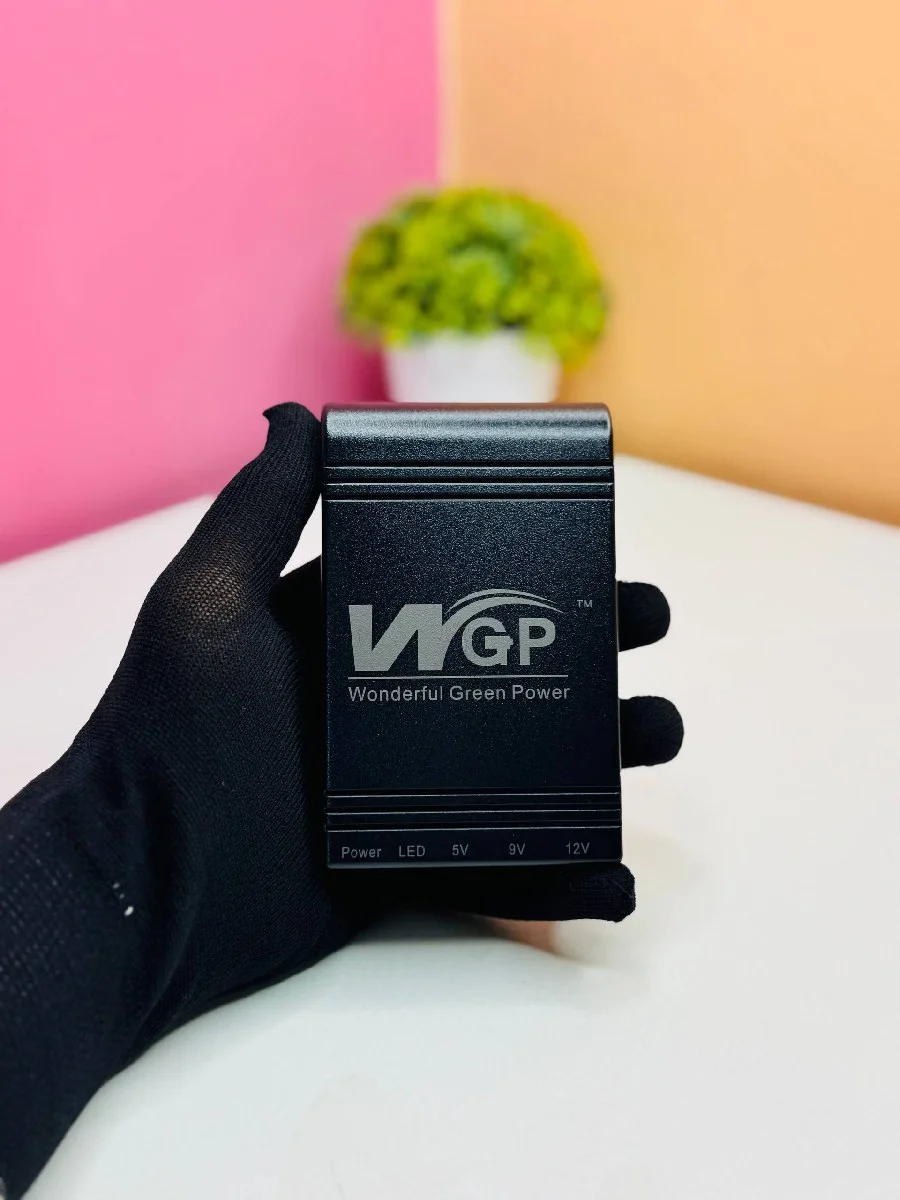 New Version WGP mini UPS 10400mAh – 5/9/12V – Black image 14