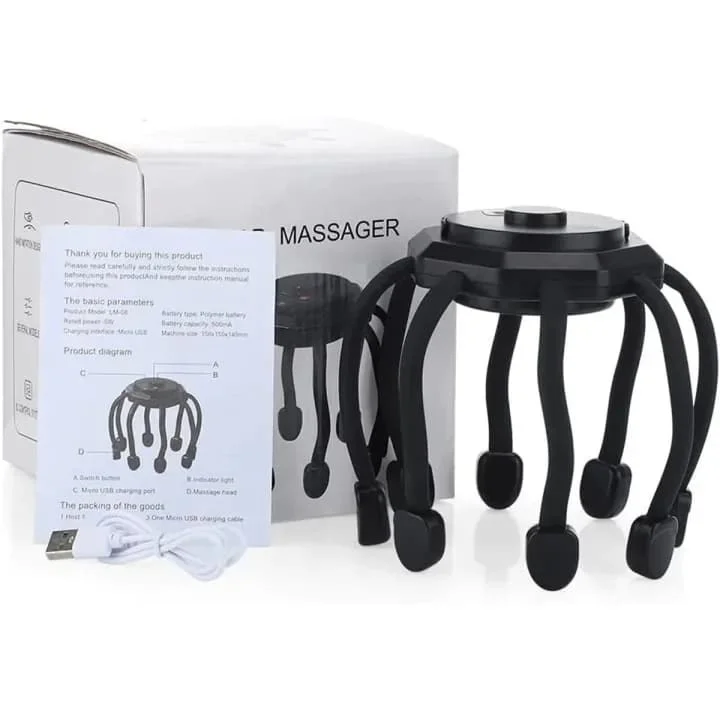 Electric Scalp Massager Head Scratcher Octopus Claws image 3