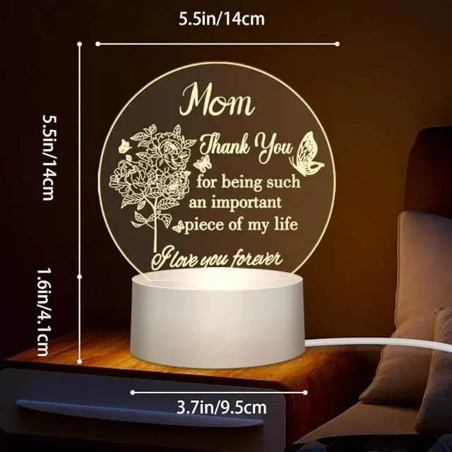 3D circle lamp image 3