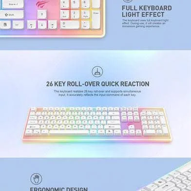 HAVIT KB876L RGB Multi-Function Backlit Keyboard image 5