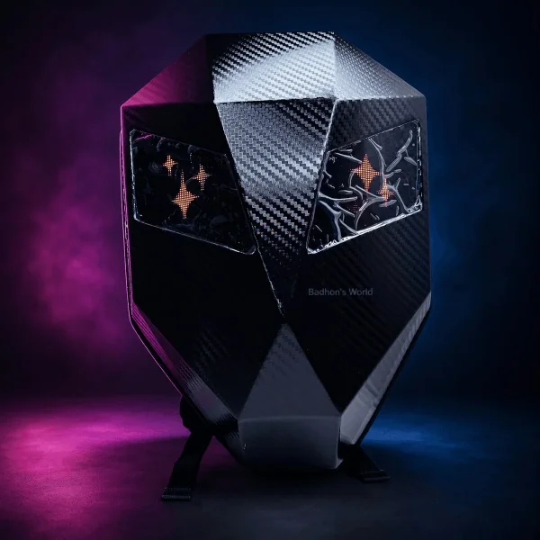 Mini LED Face Backpack