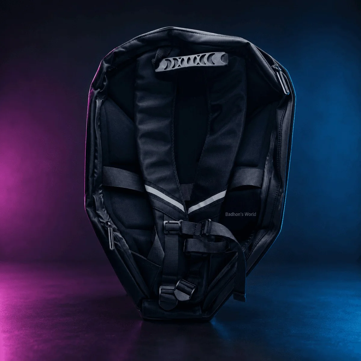 Mini LED Face Backpack image 5