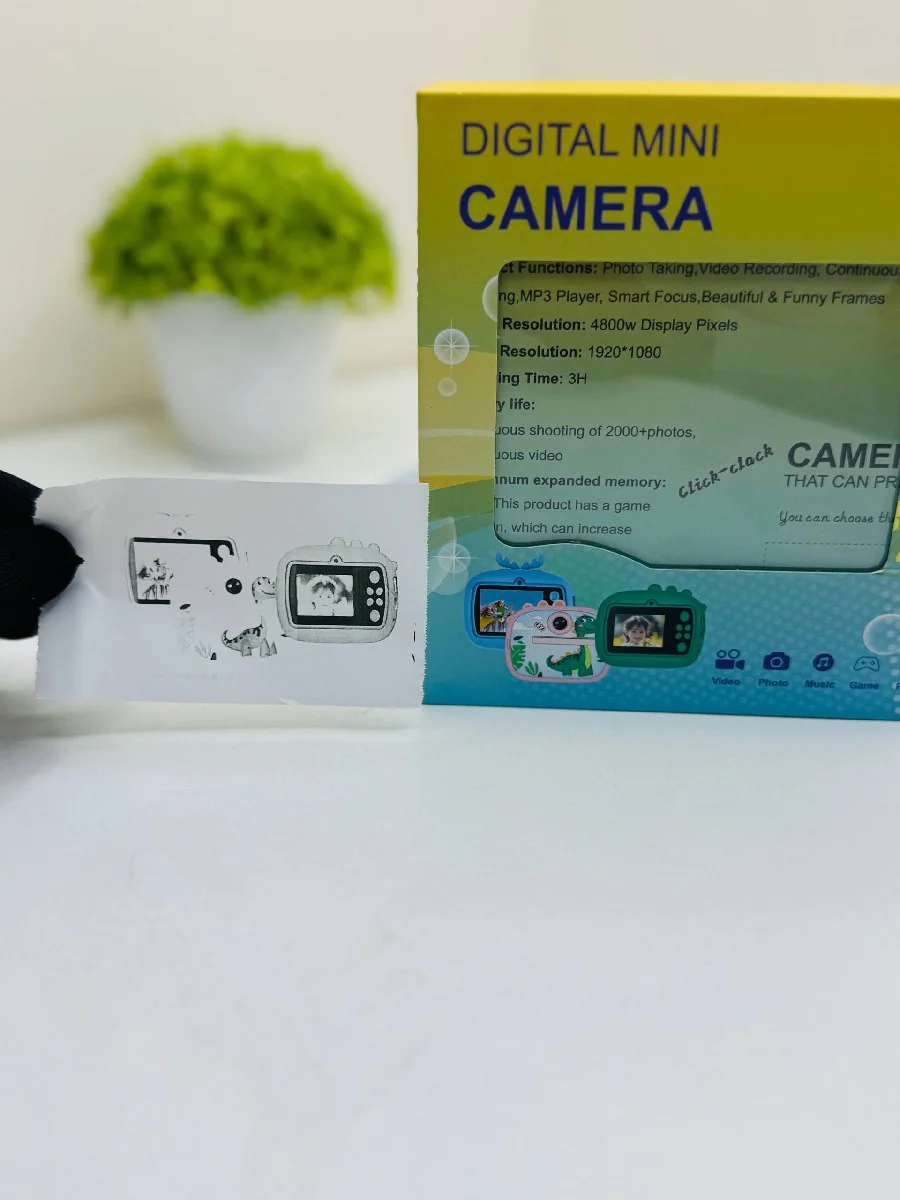 Dinosaur Premium FunShot Mini Print Camera C0500 image 2
