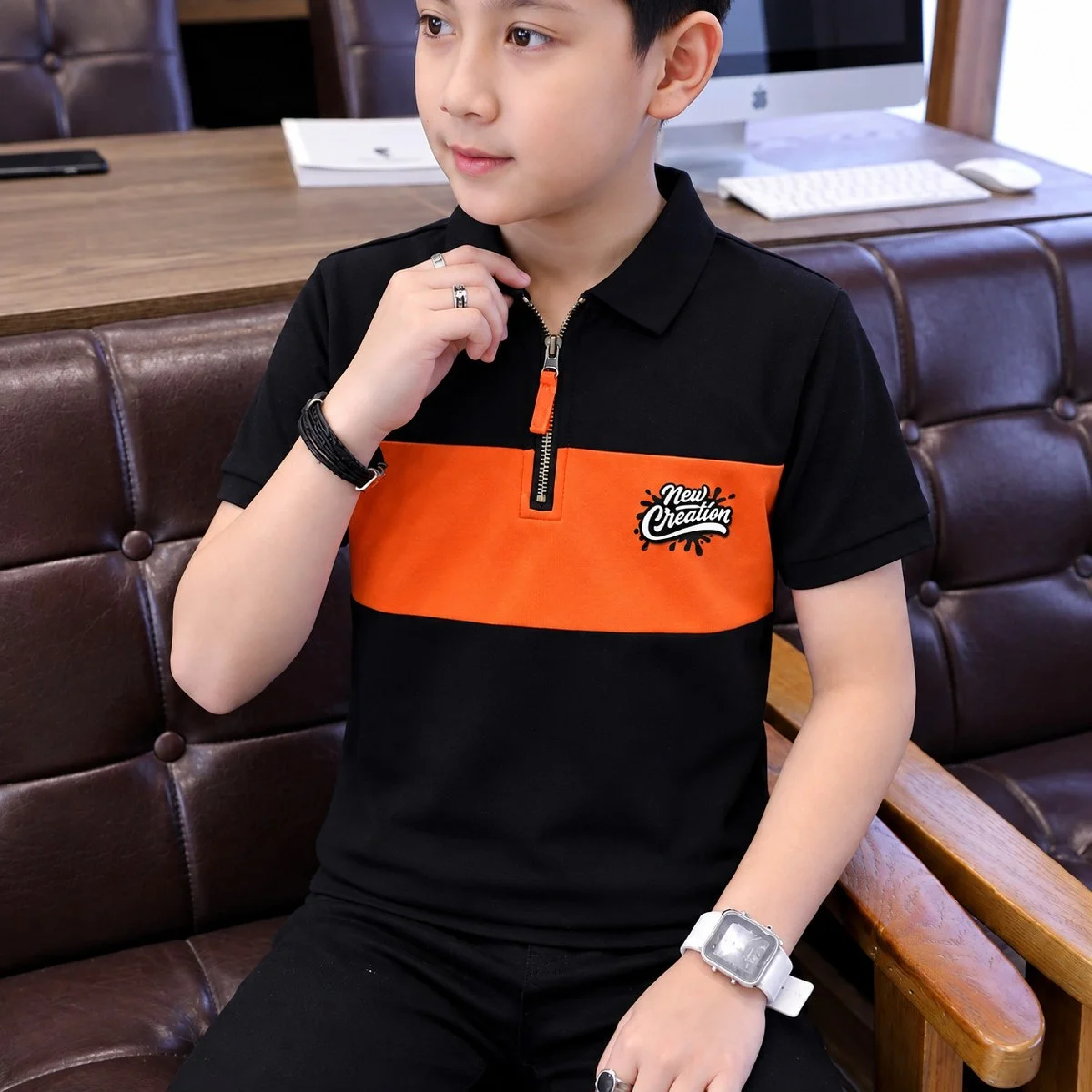 e.g cotton T shart image 2