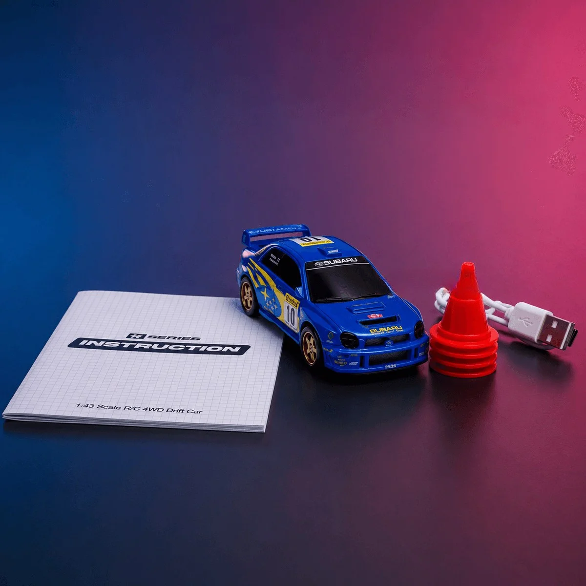 1:43 Scale 4WD RC Whoosh Drift Car image 4