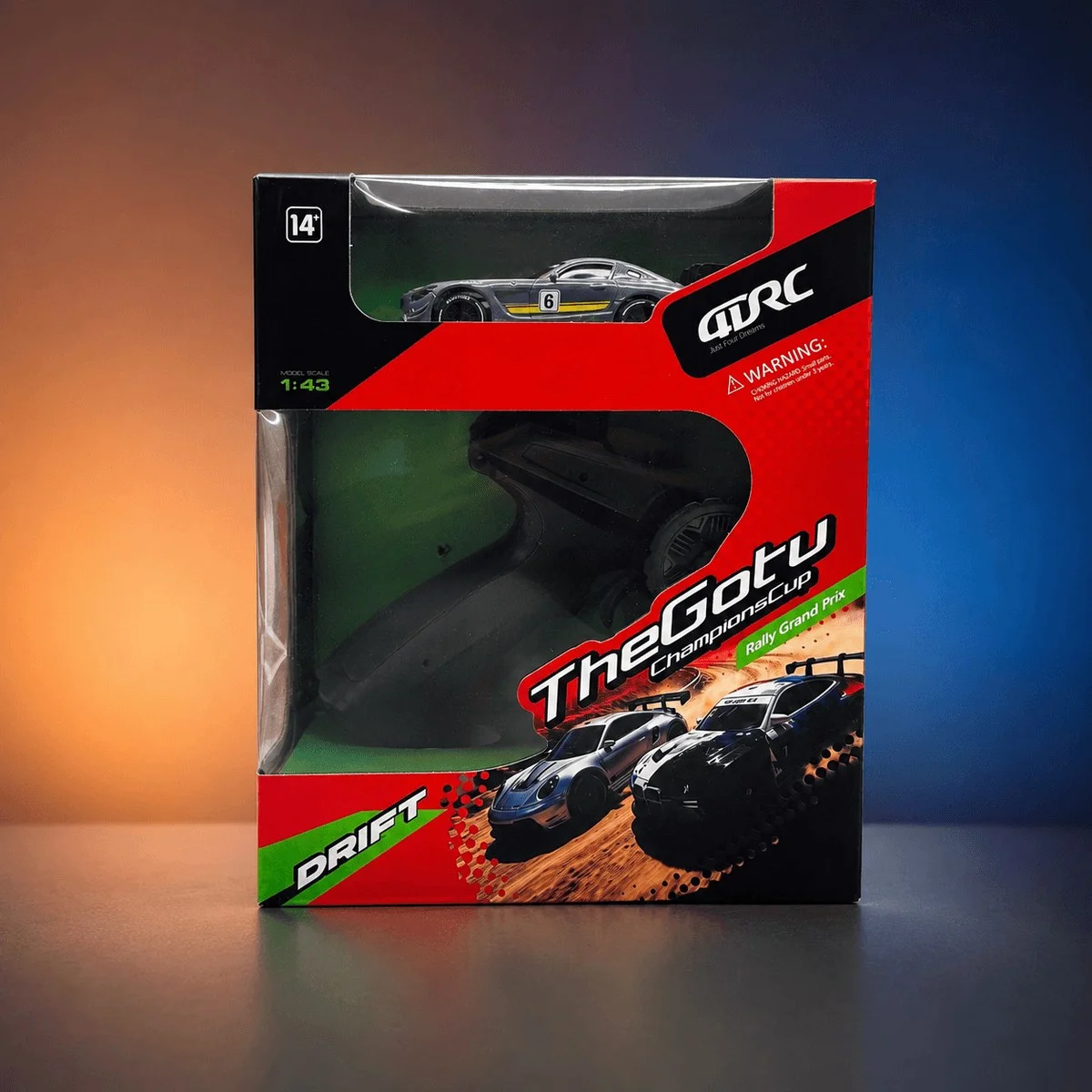 QDRC 1:43 TheGotu ChampionsCup RC Drift Racing Car image 4