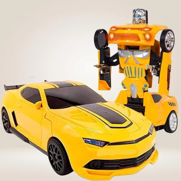 2-in-1 Transforming Sports Car Robot Toy (Model No. 8986)