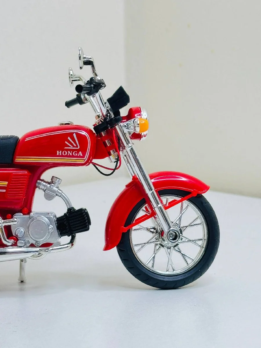 Die-cast model Ready to Rach of a Honda JH-70 Motorcycle Bike B0365 image 6