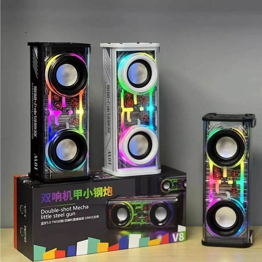 transparent bluetooth speaker image 2