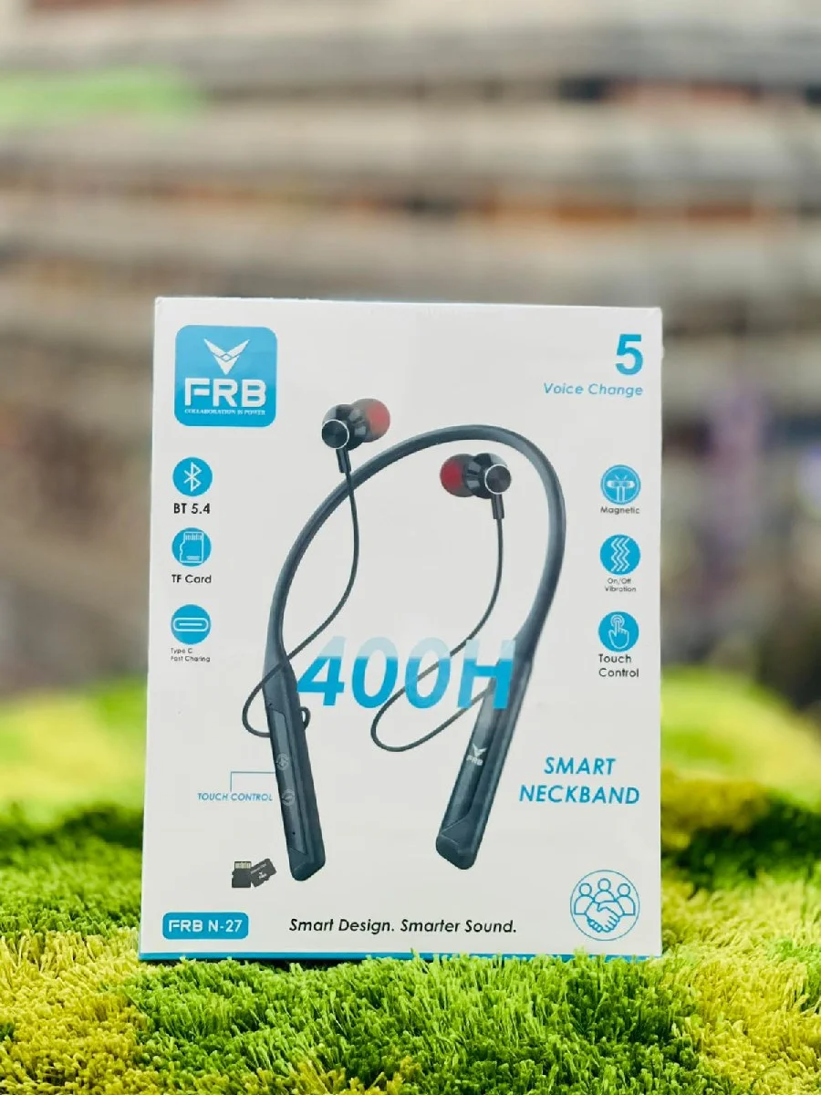 400h😱 frb smart neckband image 2