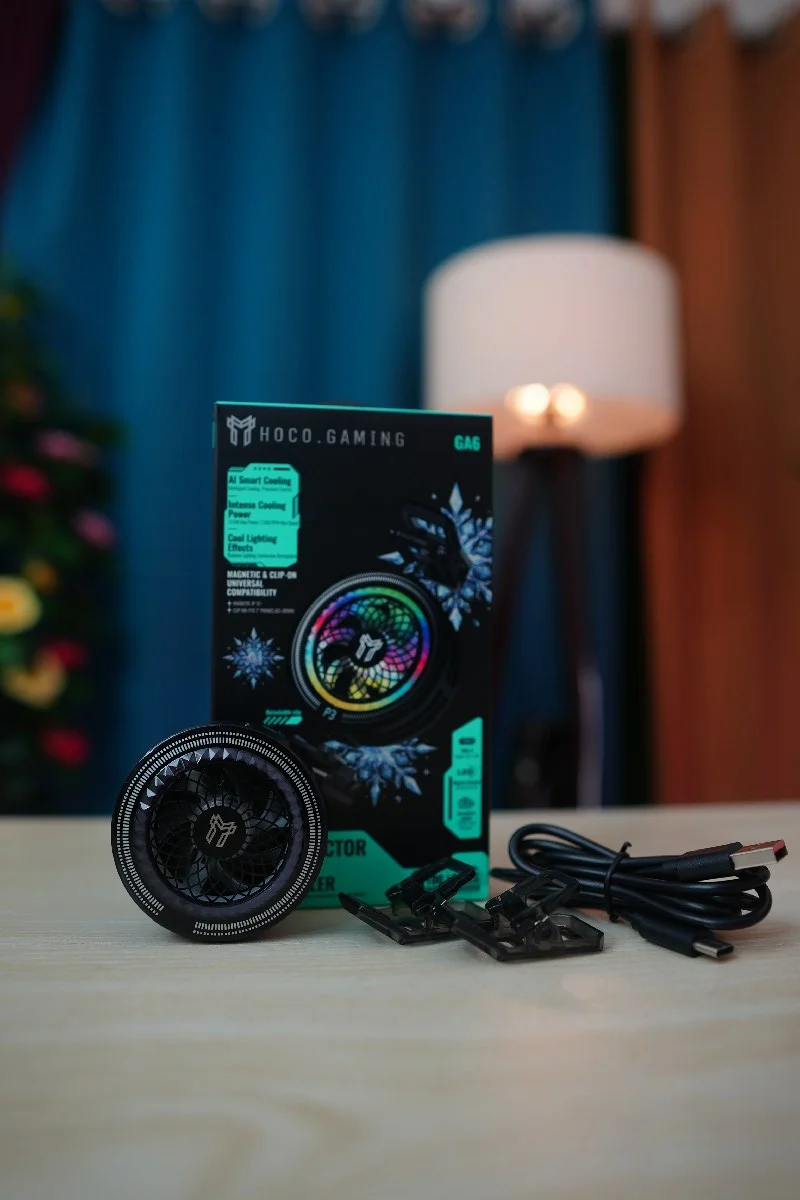 🎮 HOCO GAMING GA6 Mobile Phone Cooler | RGB Gaming Cooler Review image 2