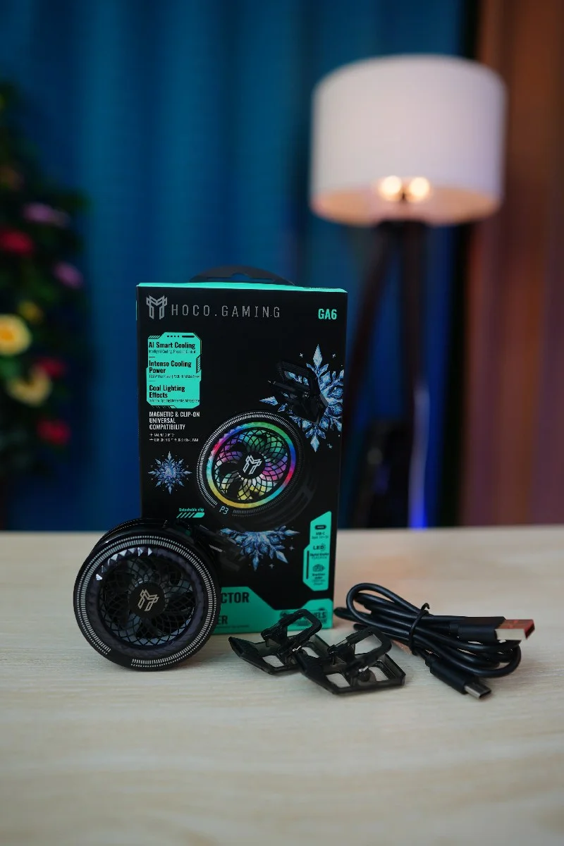 🎮 HOCO GAMING GA6 Mobile Phone Cooler | RGB Gaming Cooler Review image 4