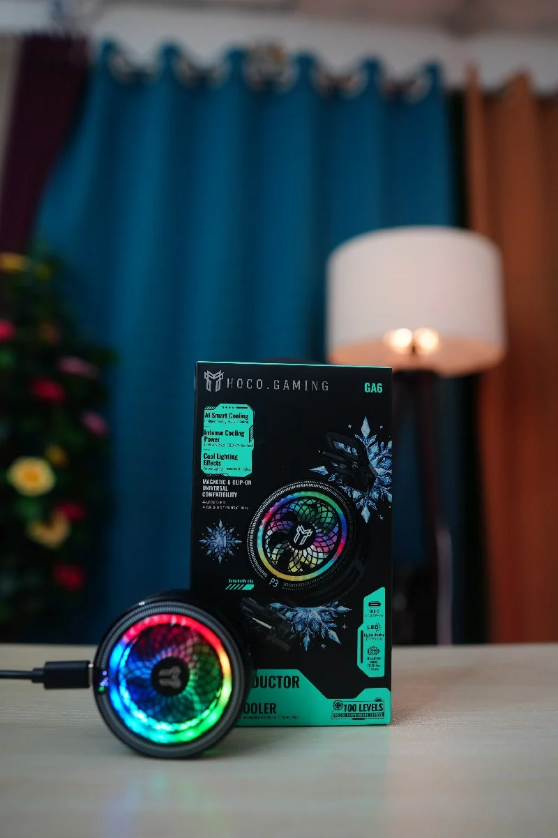 🎮 HOCO GAMING GA6 Mobile Phone Cooler | RGB Gaming Cooler Review image 10