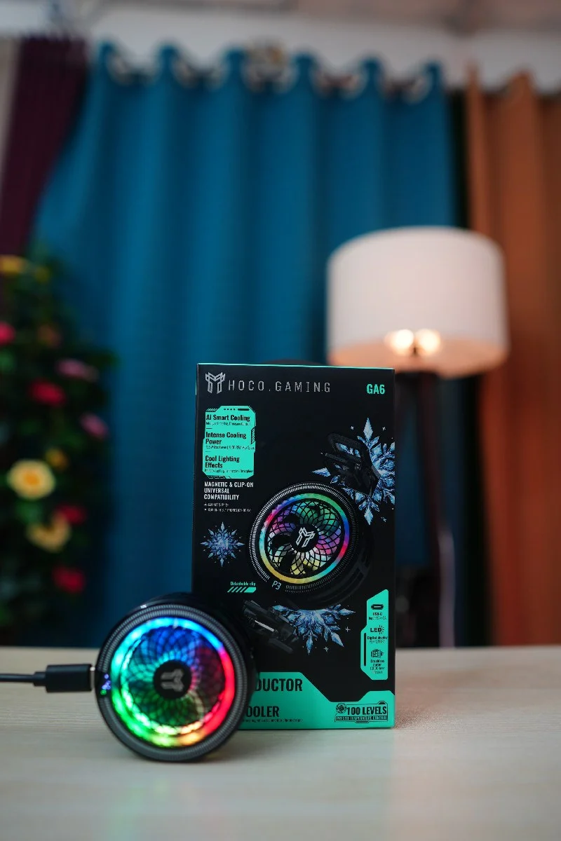 🎮 HOCO GAMING GA6 Mobile Phone Cooler | RGB Gaming Cooler Review image 9