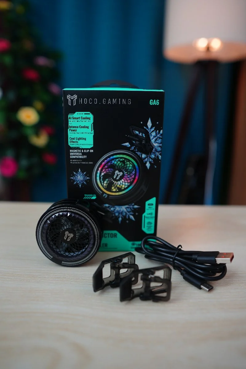 🎮 HOCO GAMING GA6 Mobile Phone Cooler | RGB Gaming Cooler Review image 3