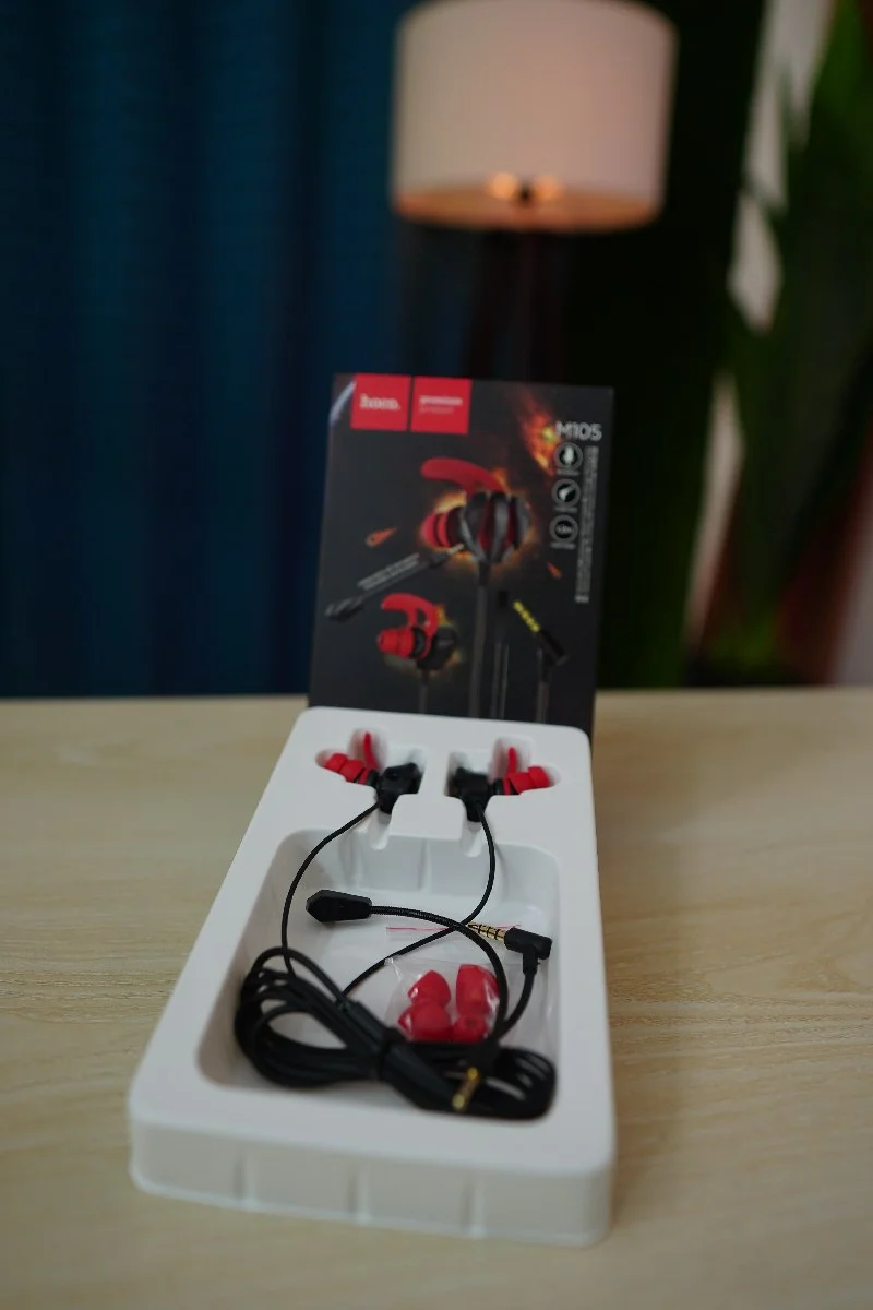 🎧 HOCO M105 Gaming Earphones – Hi-Fi Audio image 3