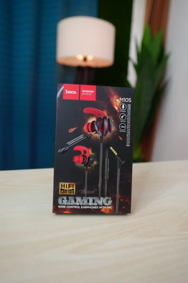 🎧 HOCO M105 Gaming Earphones – Hi-Fi Audio image 4