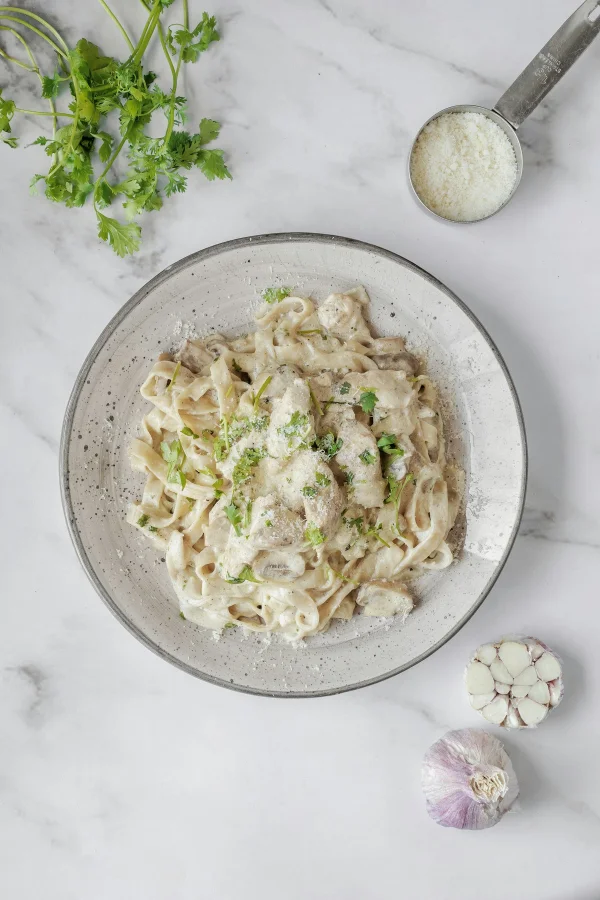Creamy Tomato Fettuccine