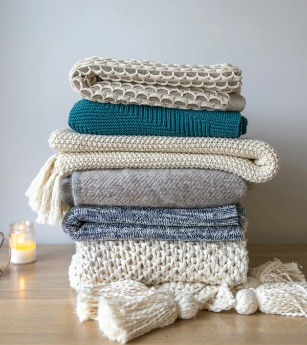 Wool Throw Blanket